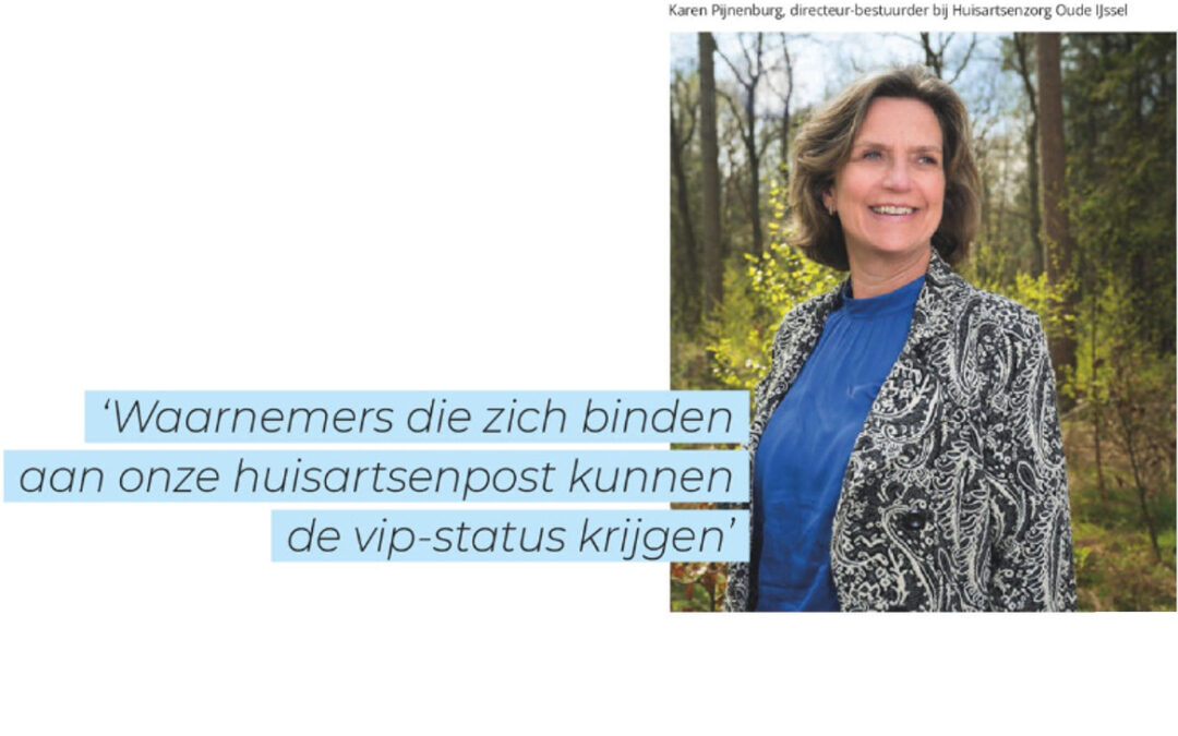 Huisartsen maken zelf en gezamenlijk een dekkend rooster